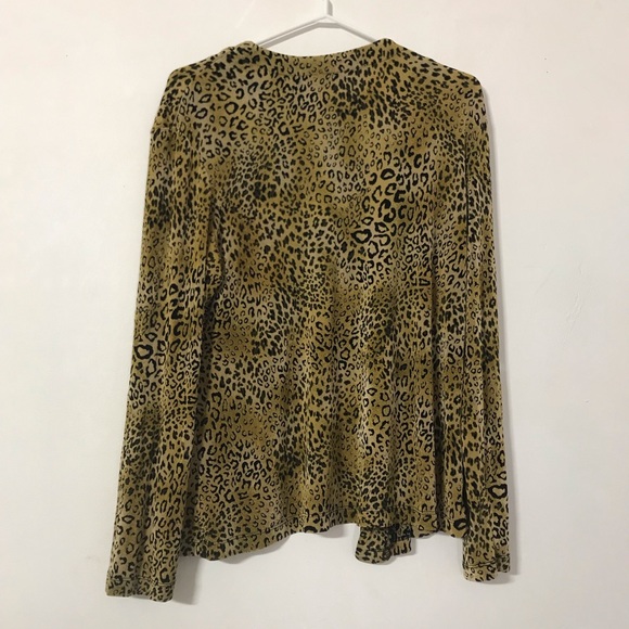 Leopard print vintage cardigan - Picture 6 of 6